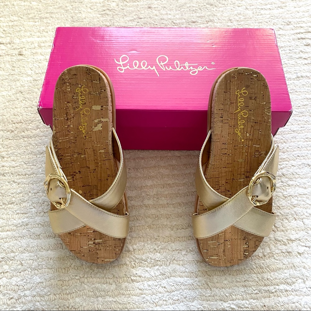 NWT Lilly Pulitzer Bayshore sandal - Picture 9 of 16